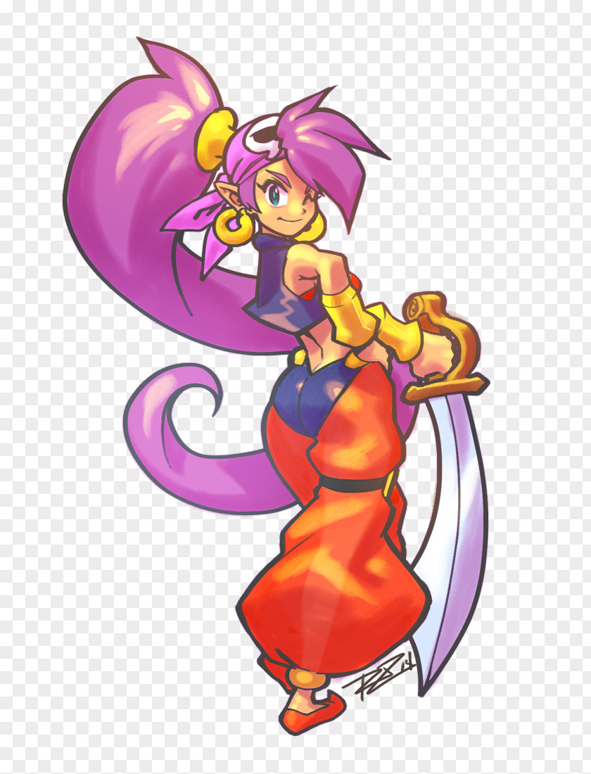 Shantae: Half-Genie Hero Shantae And The Pirate's Curse Video Game Art WayForward Technologies PNG