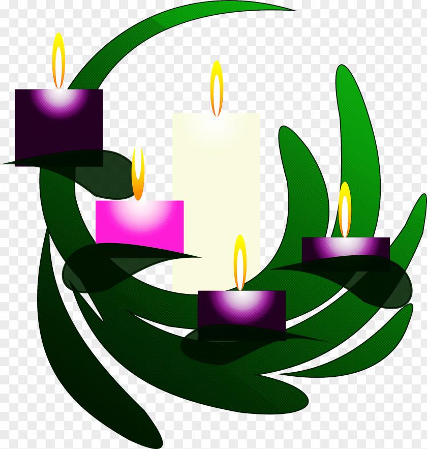 Symbol Candle Clip Art Purple Violet Plant Graphic Design PNG