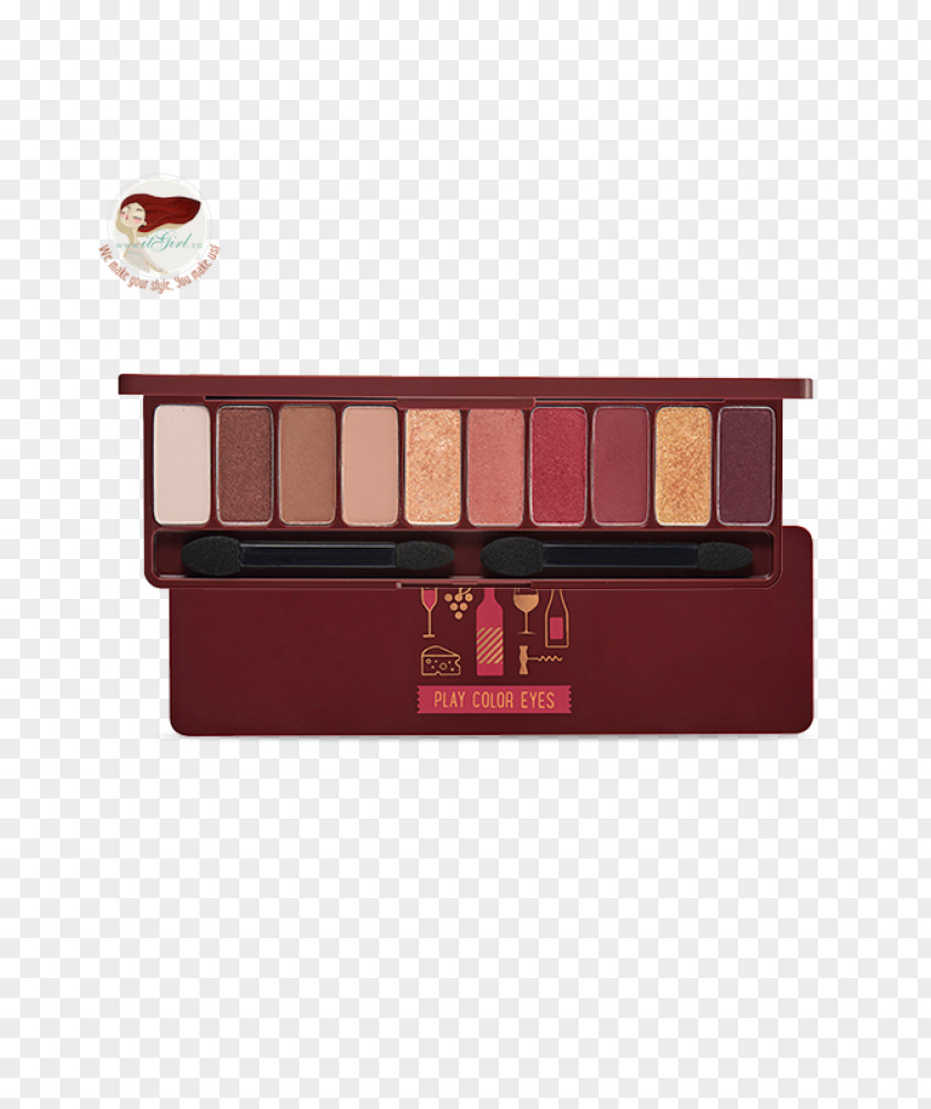 Champagne Party Wine Etude House Color Eye Shadow PNG