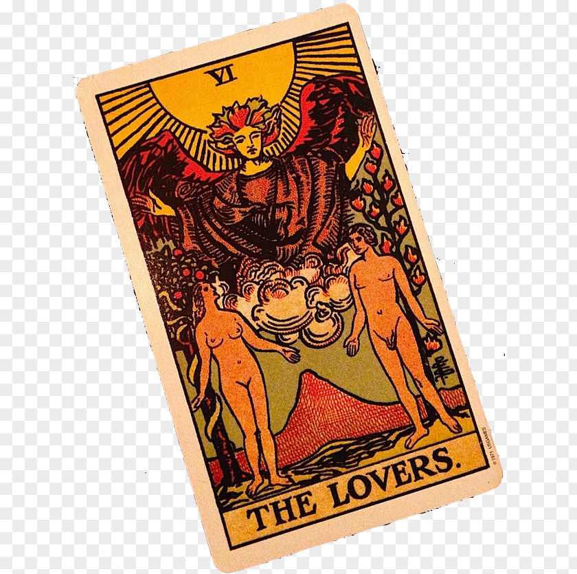 Lovers Card The Tarot Falling In Love Three Of Swords PNG