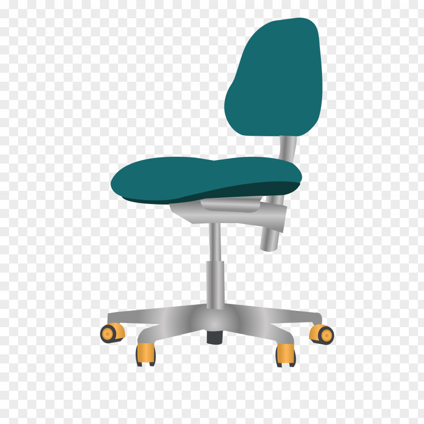 Vector Office Chair Table Swivel PNG
