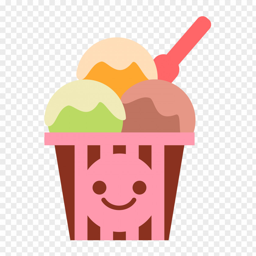 Adorable Button Ice Cream Vector Graphics Clip Art Image Cartoon PNG