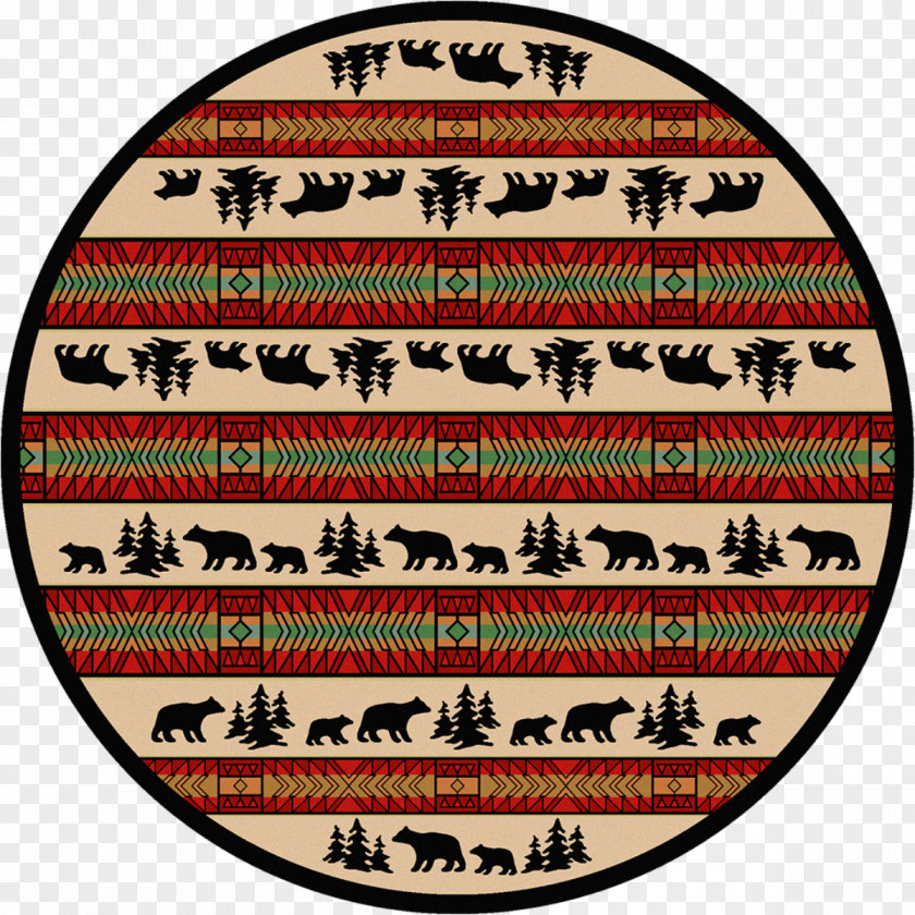 Bear Moose Carpet Patchwork Delicate PNG