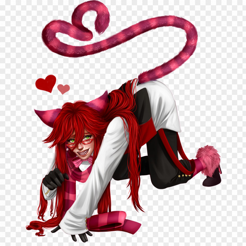 Cat Cheshire March Hare Character Fan Art PNG
