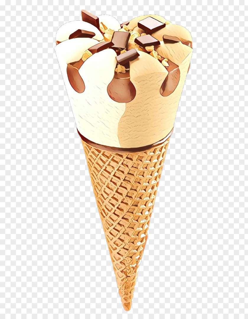 Chocolate Ice Cream Cones Flavor PNG