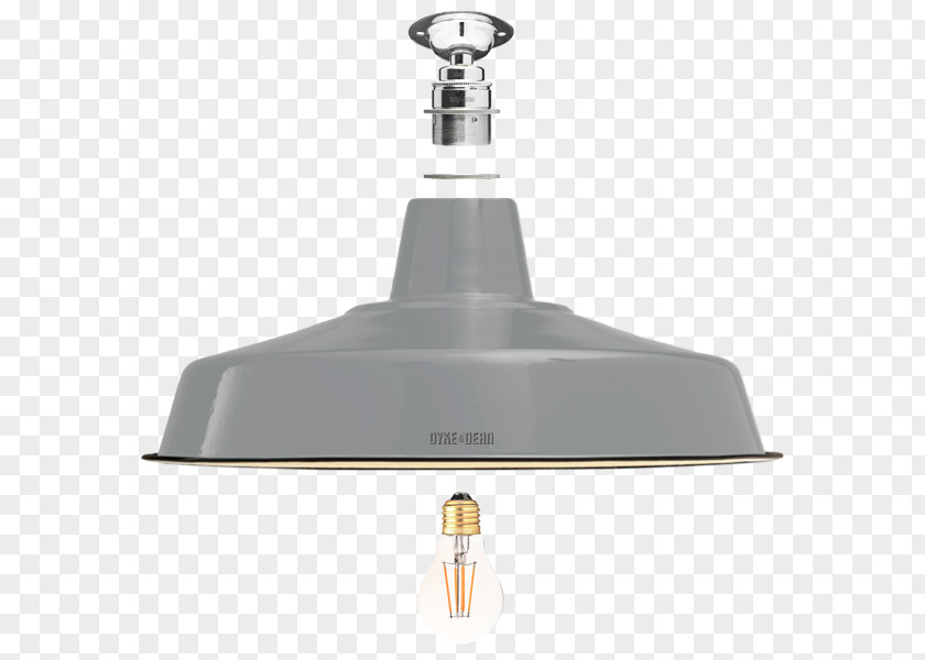 Gray Projection Lamp Ceiling Light Fixture PNG