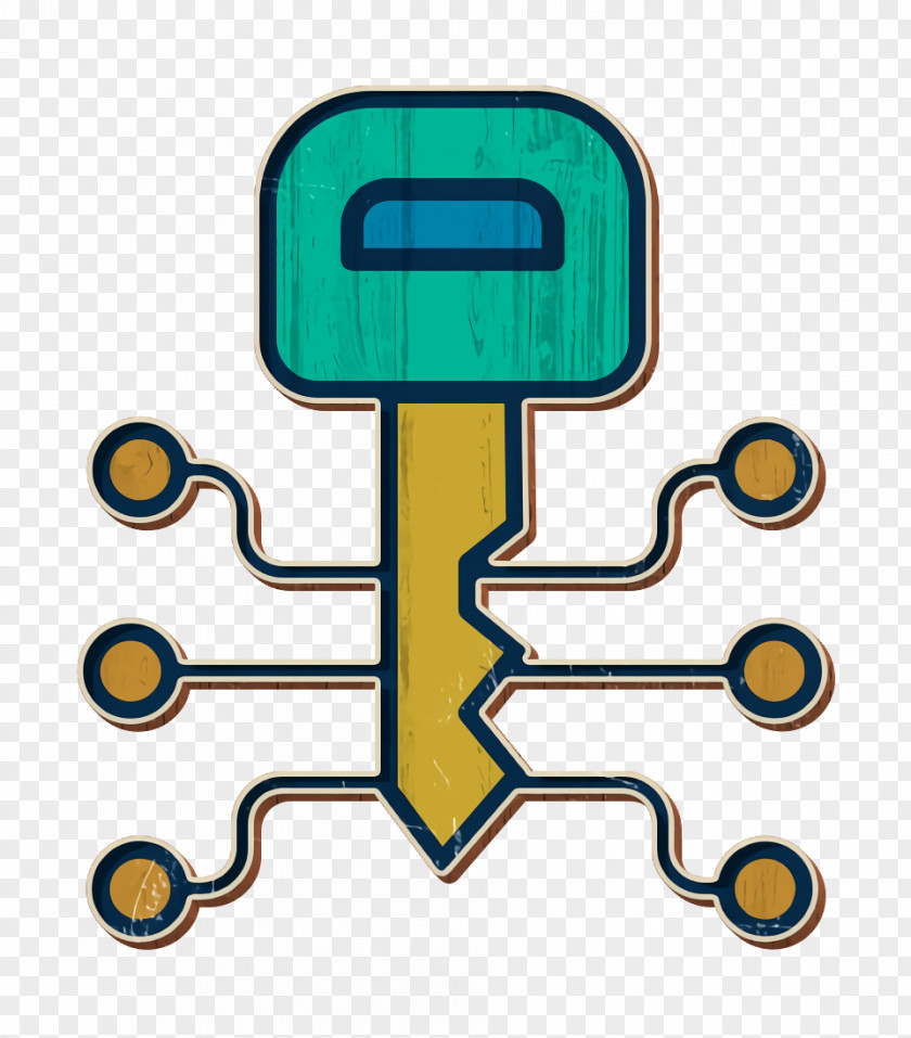 Key Icon Cyber Password PNG
