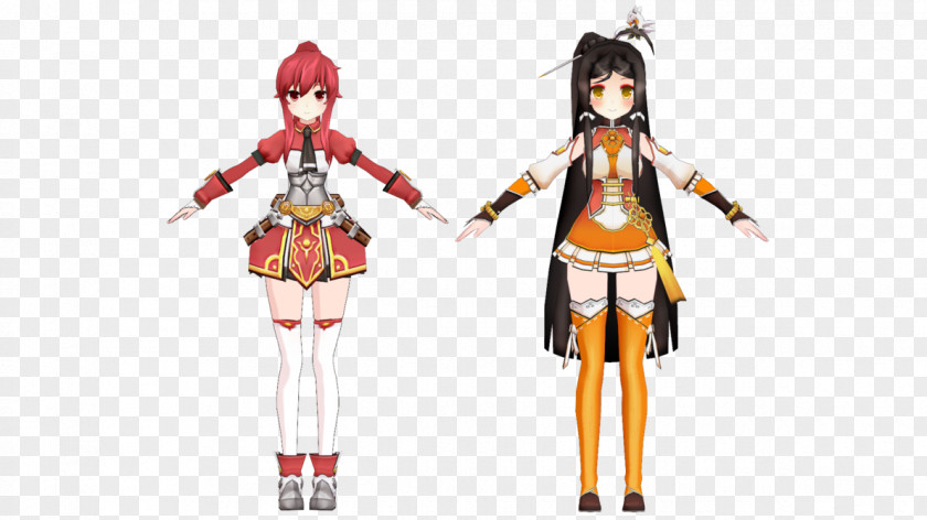 Model Elsword Elesis Download Costume PNG