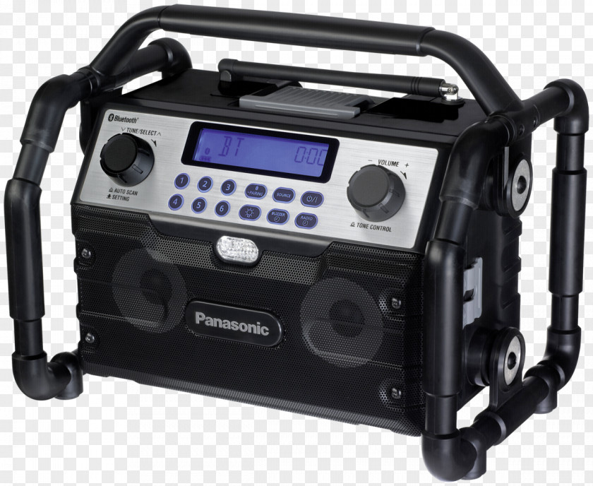 Panasonic Loudspeaker Radio Receiver Lithium-ion Battery Tool PNG