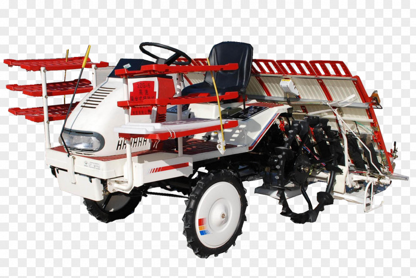 Rice Transplanter Agricultural Machinery Agriculture PNG