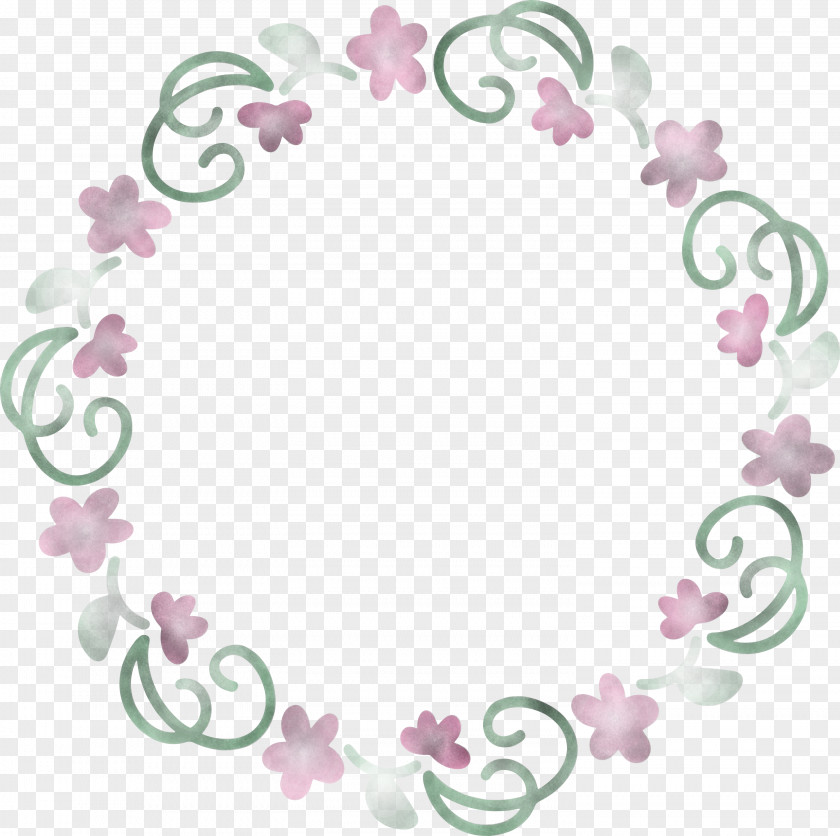 Spring Frame Flower Floral PNG