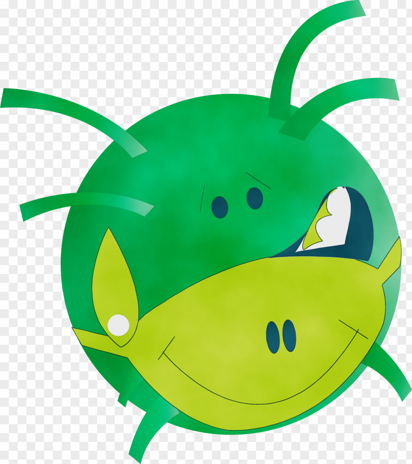 Amphibians Fish Green Smiley Plants PNG