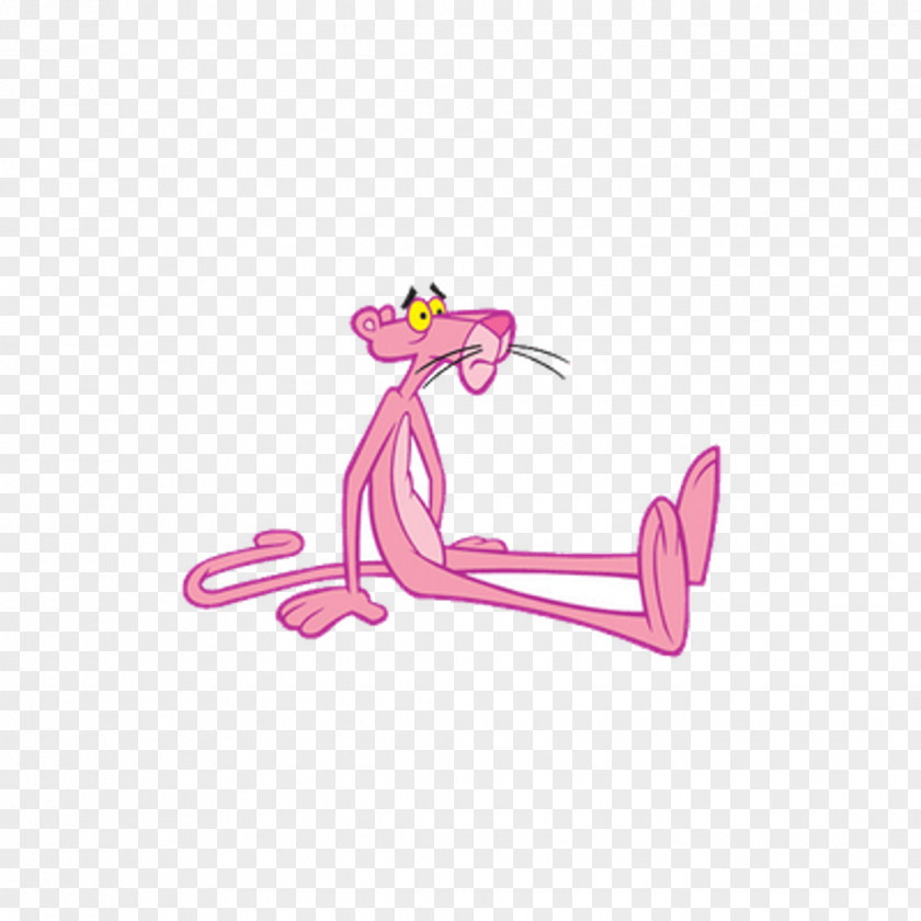 Cartoon Pink Panther The Panthers Drawing Image PNG