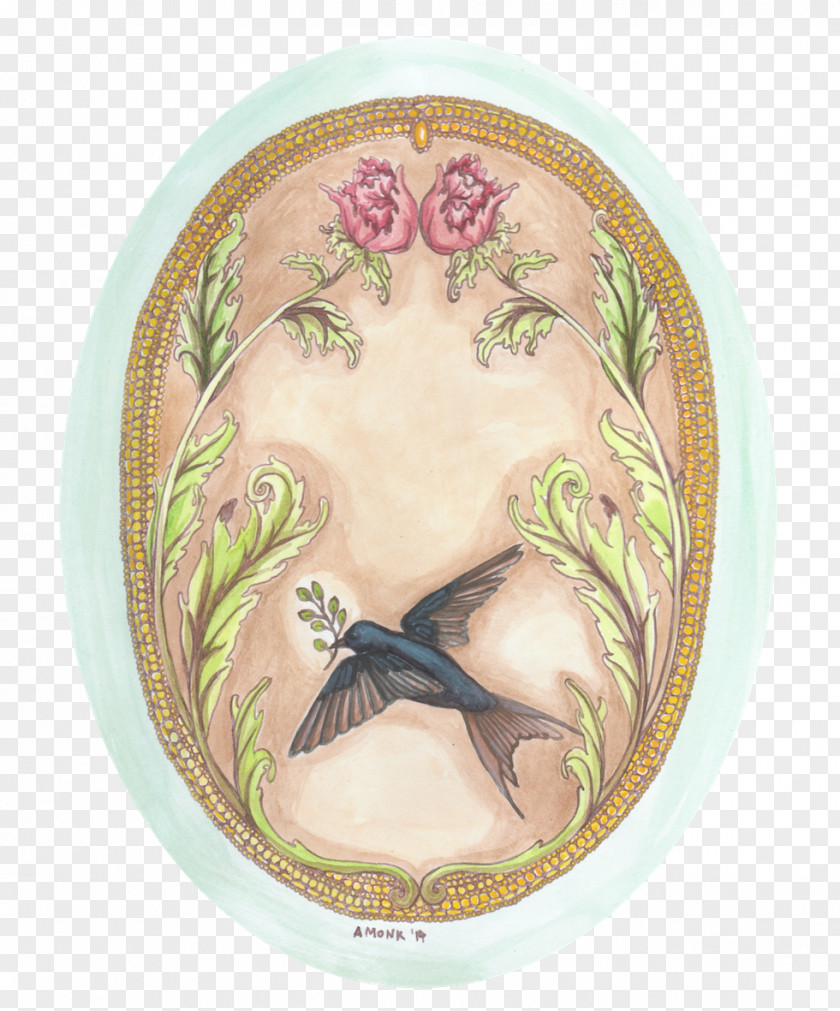 Kitsch Abziehtattoo Oval PNG