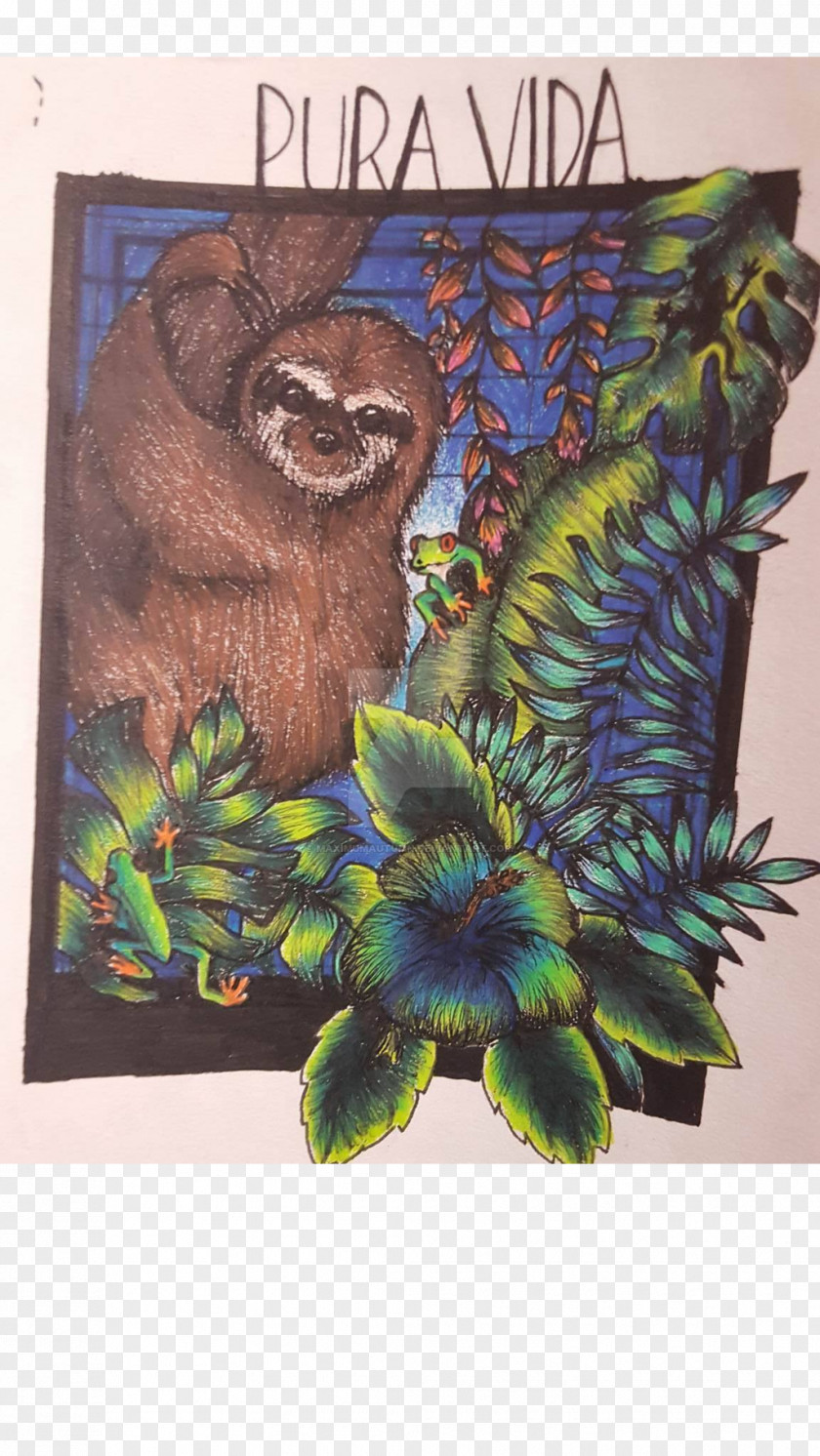 Sloth Tattoo Fauna Organism Art Creativity PNG