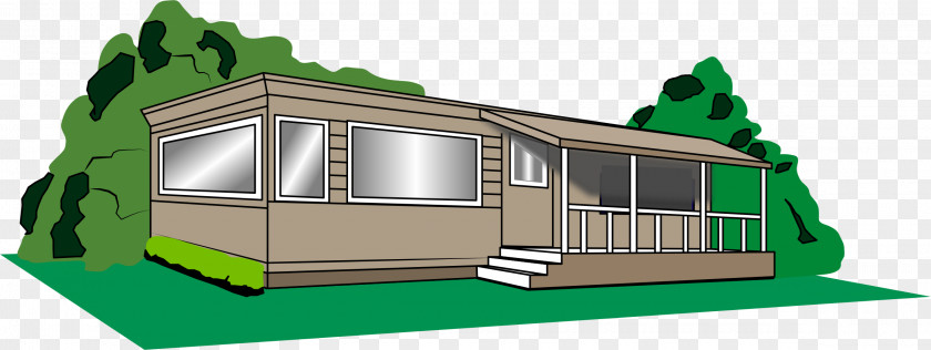 A Cowboy Mobile Home Campervan Park Clip Art PNG