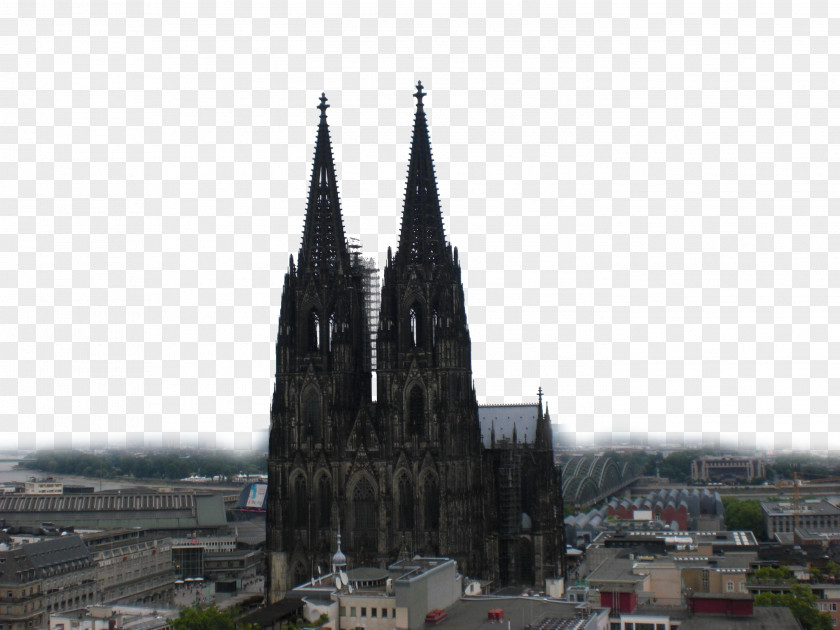Cologne Cathedral Location Architecture Cartoon PNG