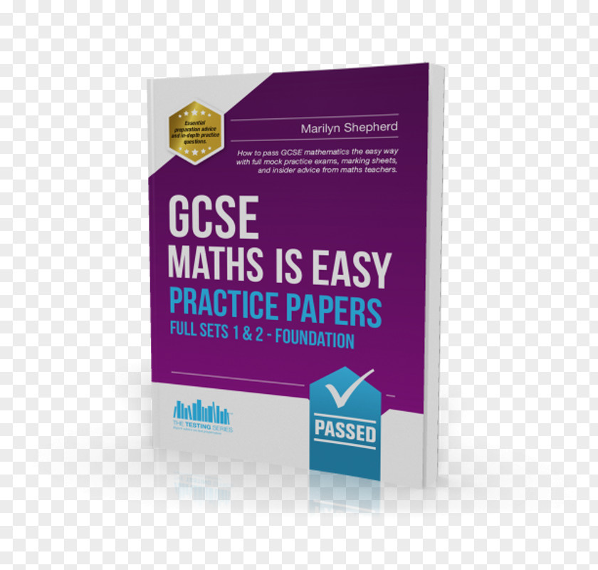 General Certificate Of Secondary Education GCSE Maths Is Easy: Practice Papers Foundation Sets 1 & 2 Mathematics PNG
