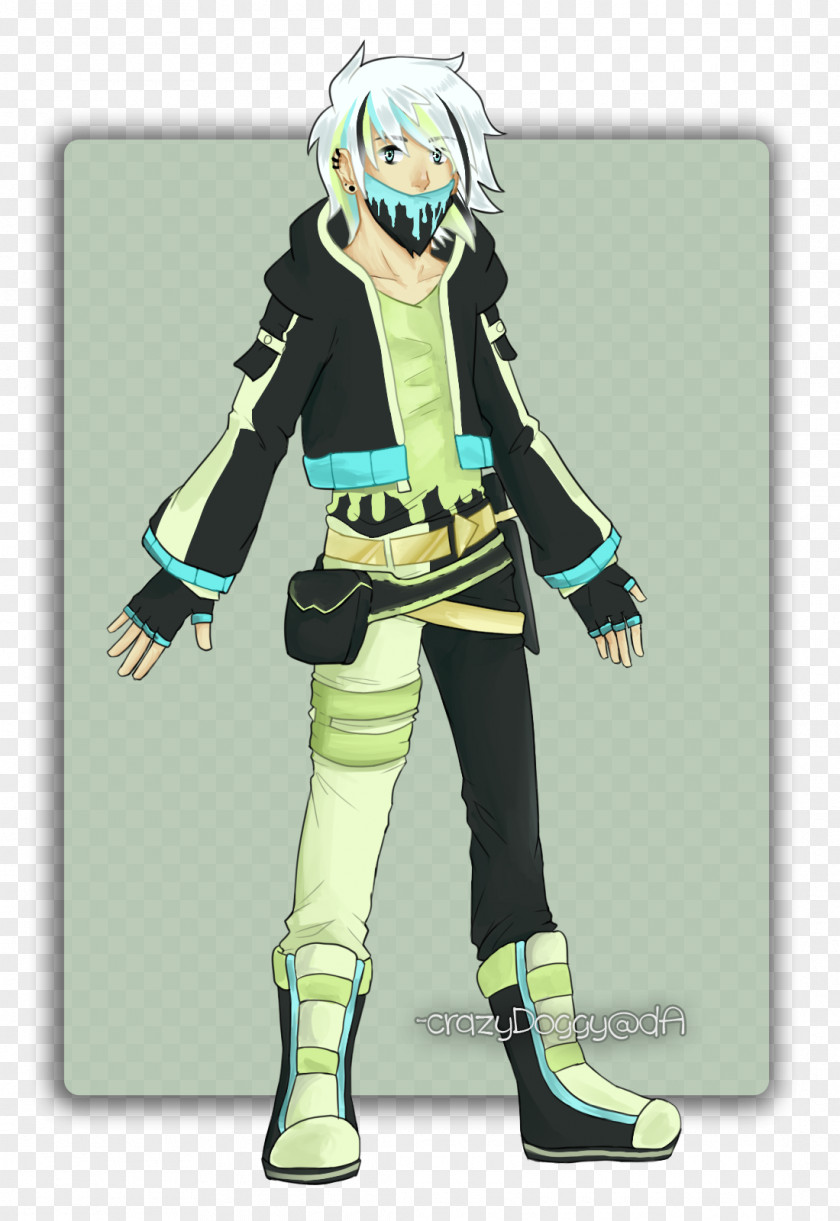 Graffiti Mask Costume Profession Character PNG