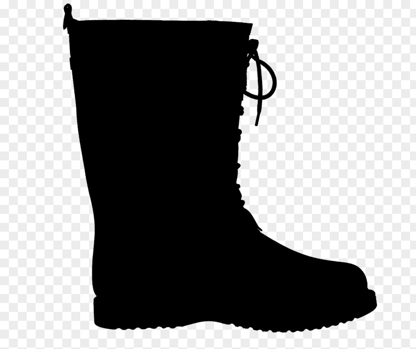 M Shoe Boot Font Walking Black & White PNG