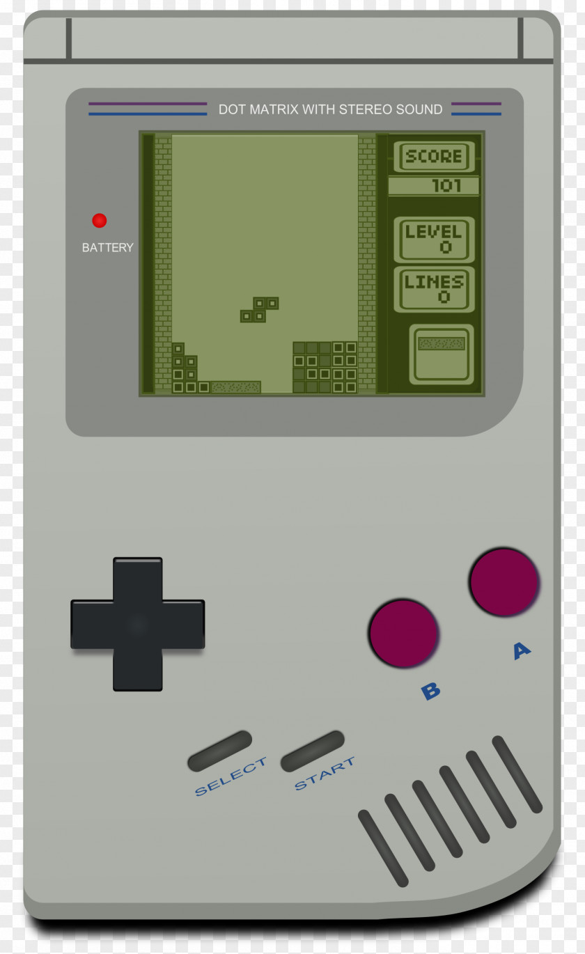 Nintendo Tetris Game Boy Color Video Games Advance PNG