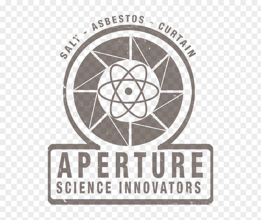 Science Logo Brand Font Aperture Laboratories PNG