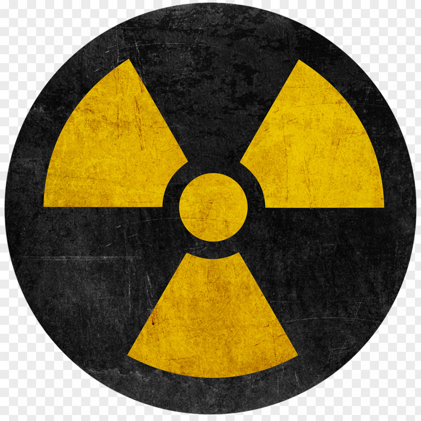 Symbol Nuclear Fallout Shelter Radioactive Decay Power Hazard PNG