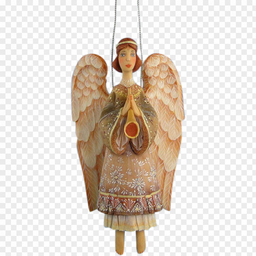 Christmas Ornament Angel M PNG