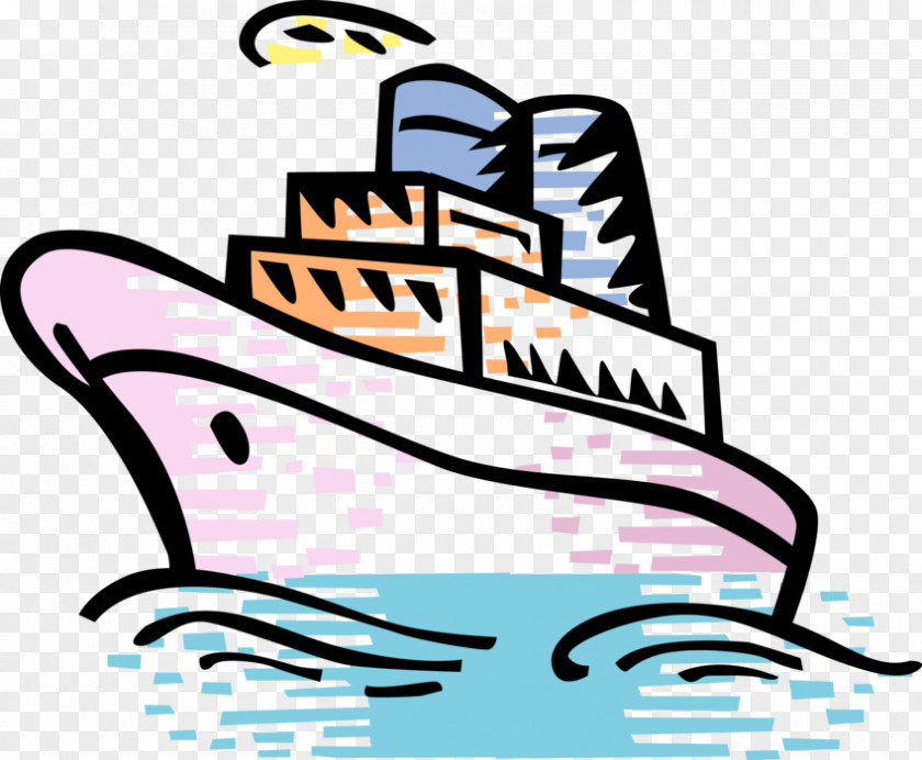 Cruise Ship Clip Art Illustration Image Vector Graphics PNG