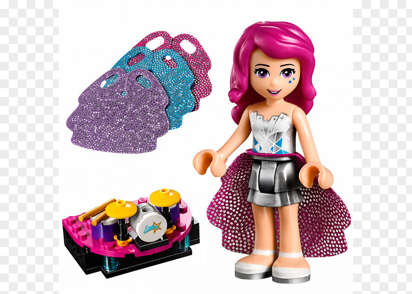 LEGO Friends 41105 Pop Star Show Stage The Lego Group Minifigure PNG