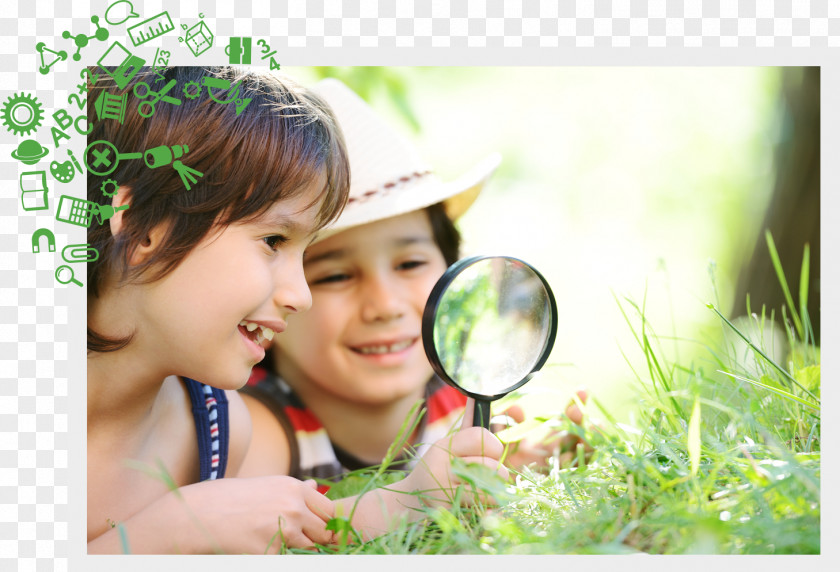 Magnifying Glass Education Pre-school Learning Child Care PNG