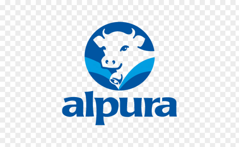 Milk Logo Brand Alpura Image PNG