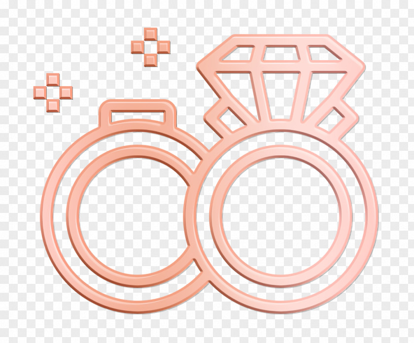 Wedding Icon Love And Romance Rings PNG