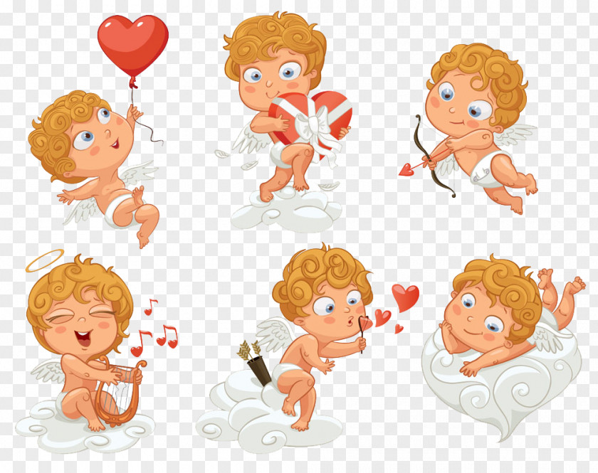 Angel Cupid Royalty-free Clip Art PNG