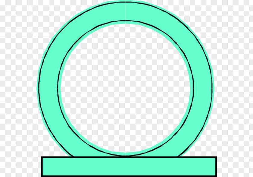 Mint Green Circle Background Clip Art PNG