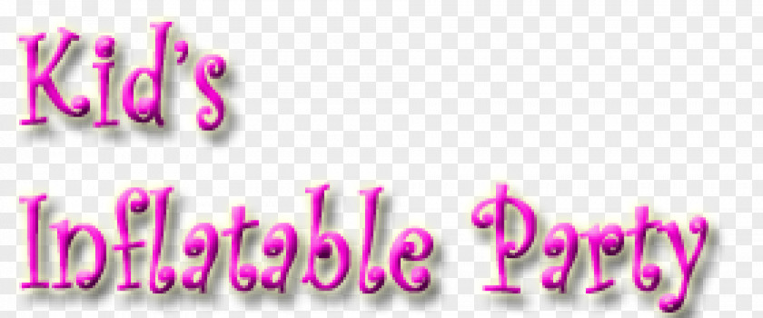 Party Kids Logo Brand Pink M Font PNG