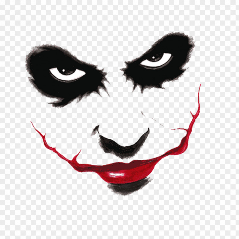 Scary Joker Harley Quinn Batman Two-Face Drawing PNG