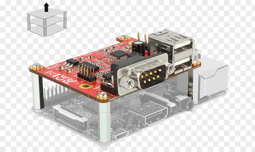 USB Microcontroller Micro-USB Raspberry Pi RS-232 PNG