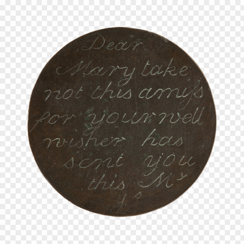 A Token Of Love Brown Font PNG