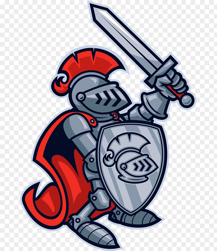 Armor Soldier Knight Cartoon Stock Illustration PNG