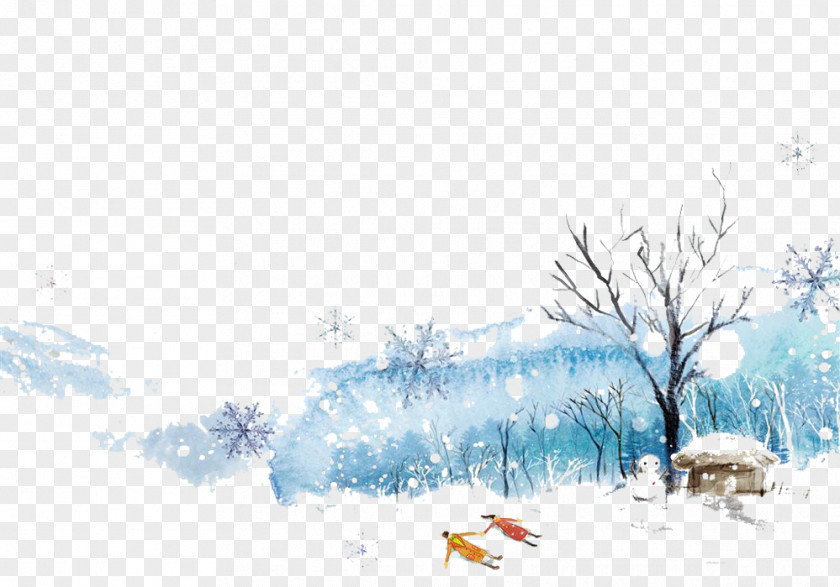 Beautiful Snow Picture Material Sohu Wallpaper PNG