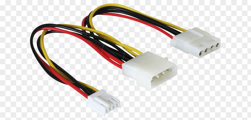 Molex Connector Electrical Cable Power Converters Serial ATA PNG