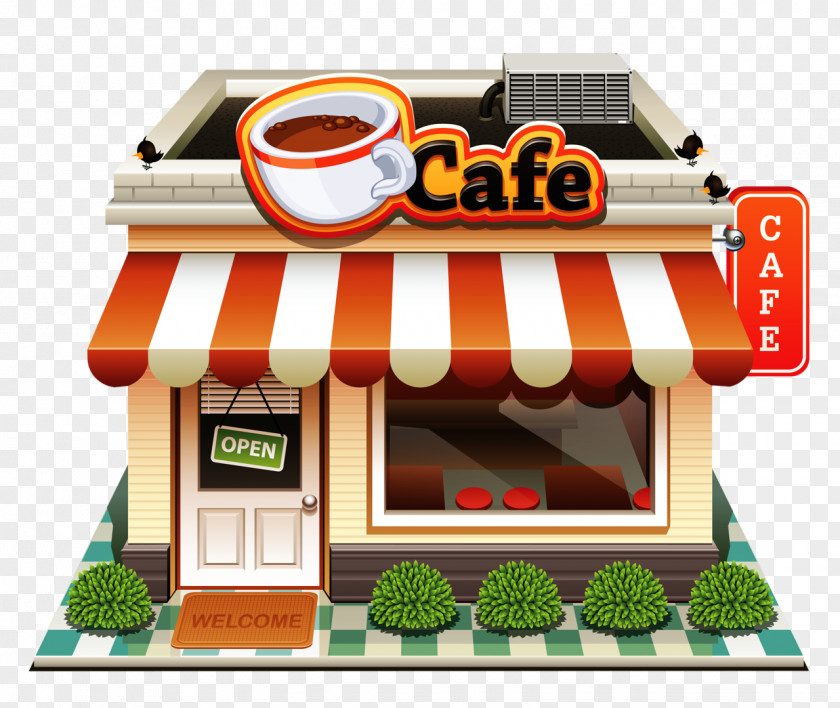 Restaurant Building Vector Graphics Royalty-free Stock Photography Illustration IStock PNG