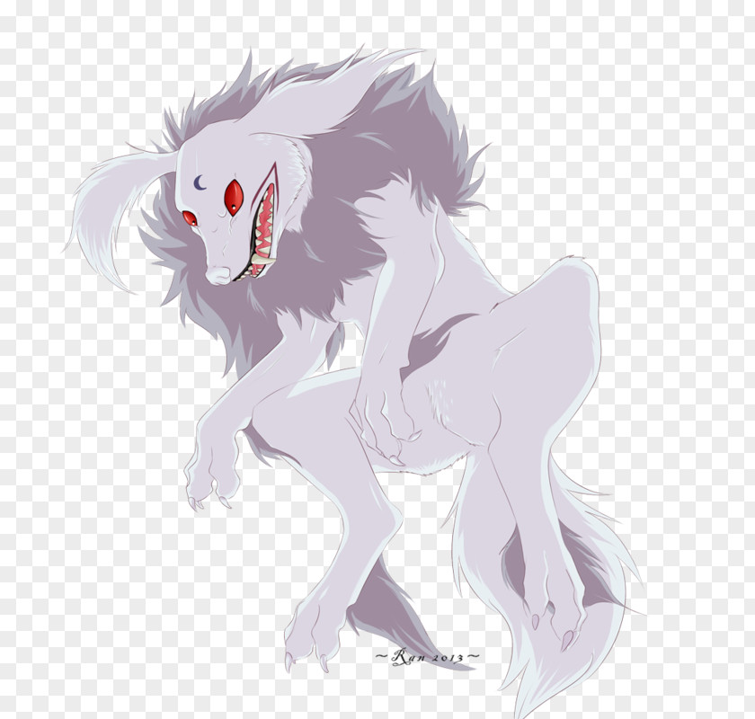 Sesshomaru Canidae Cat Dog Legendary Creature PNG