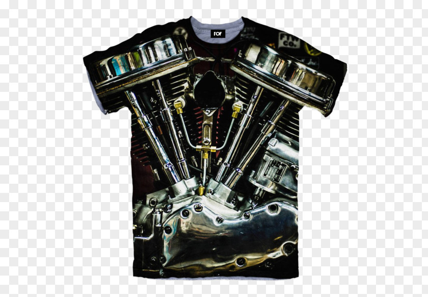 T-shirt Hoodie Engine Top PNG