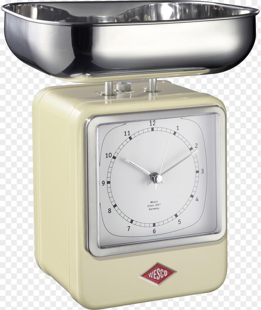 Clock Scale Kitchen WESCO International Measuring Scales Cooking Ranges PNG