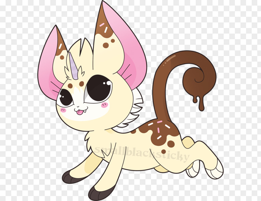Cute Sticky Puppy Kitten Whiskers Cat Unicorn PNG