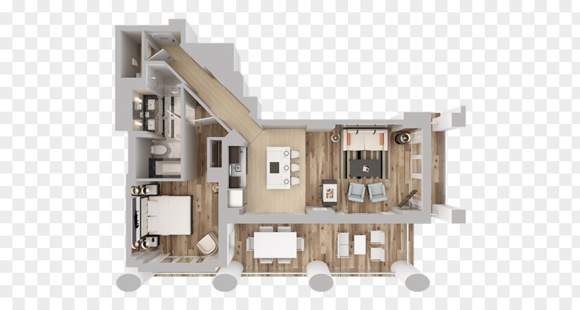 Hotel Conrad Fort Lauderdale Suite Floor Plan Resort PNG