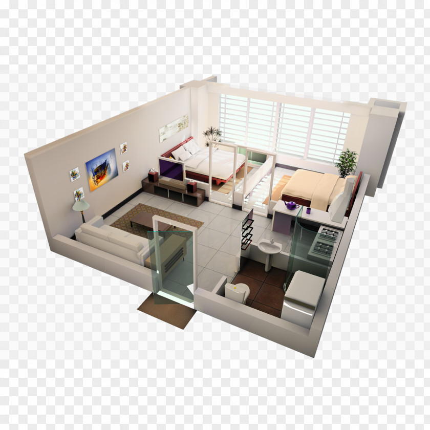 Interior Design 3D Computer Graphics House PNG