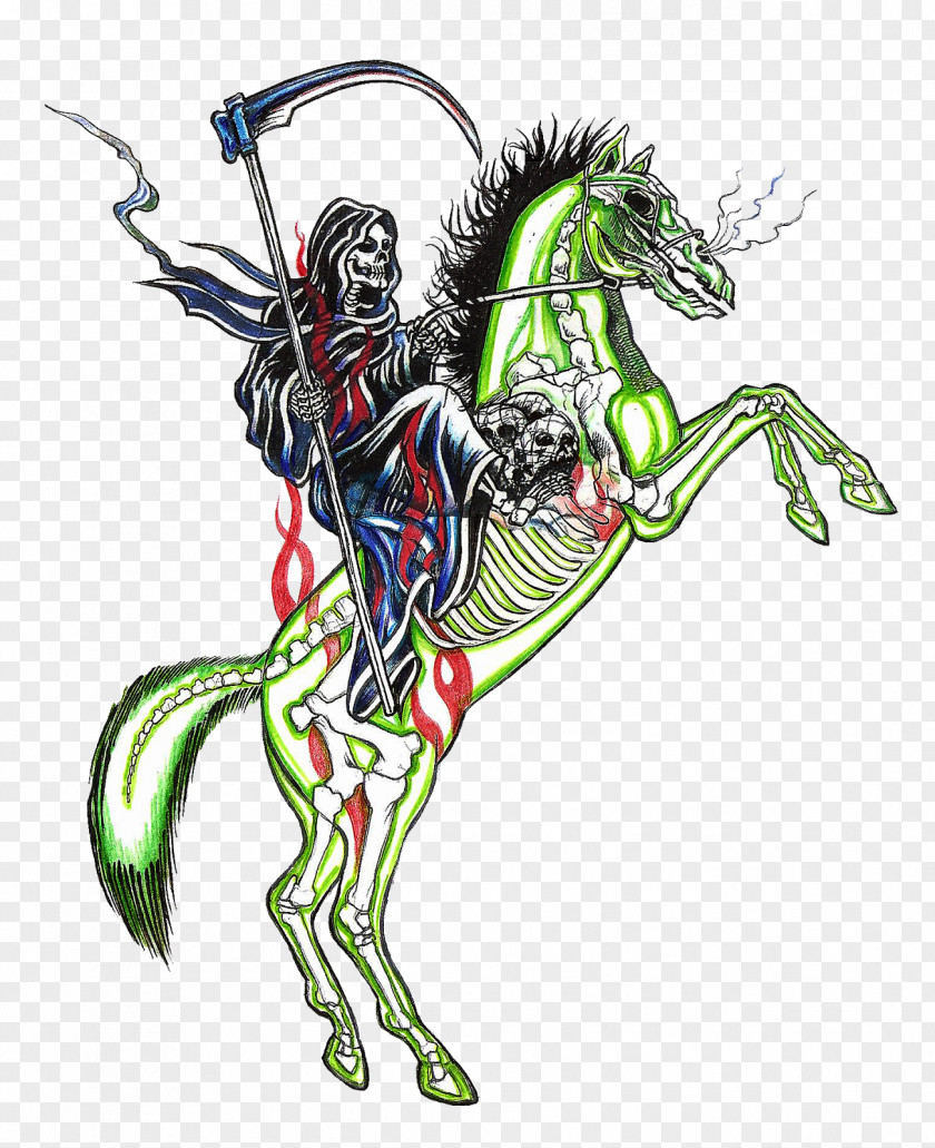 Pale Horses Horse Demon Legendary Creature PNG